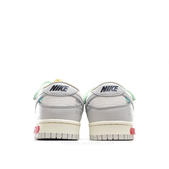 Nike 0ff-White x Nike Dunk Low "02 of 50" OW White Grey