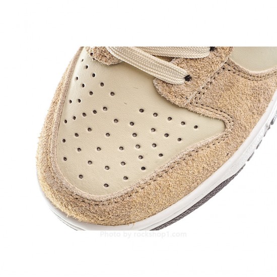 Nike Dunk Low Beige and Brown Cheetah Sneakers