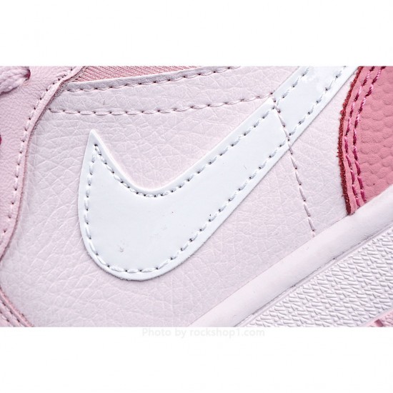 Wmns Air Jordan 1 Mid 'Digital Pink'