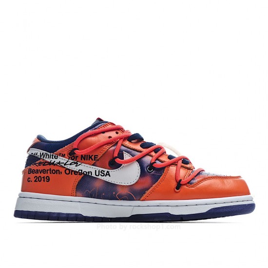 OFF-WHITE x Nike Dunk Low x FL Sneakers