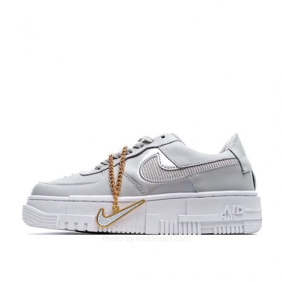 Nike Air Force 107 Silver Grey