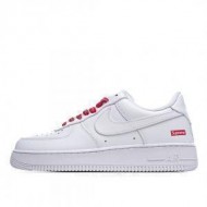 Nike Supreme X NK AIR Force 1 Low White Red