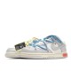 Nike 0ff-White x Nike Dunk Low "02 of 50" OW White Grey