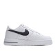 Nike M AF 1-1 UPSTEP Low Top White Black Hook