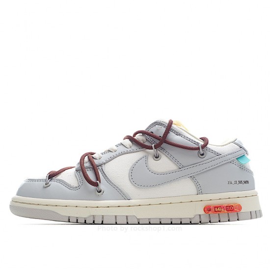 Nike SB Dunk OFF-WHITE   灰 