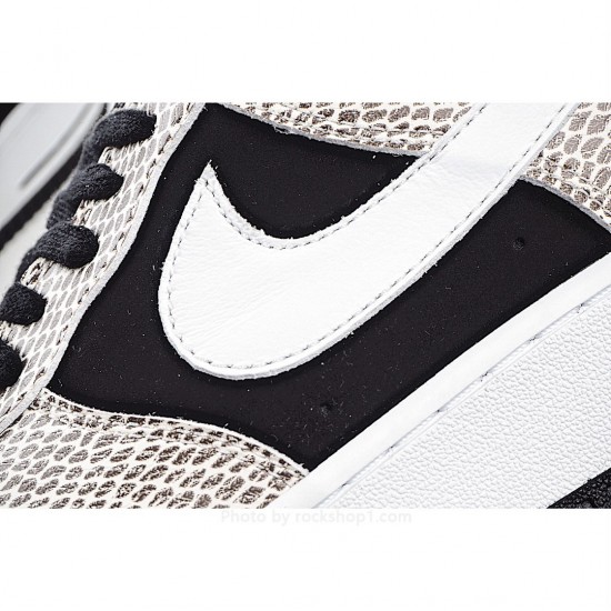 Nike Air Force 1 Low CocoaSnake Returning February Black Snake Print