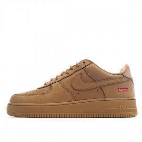 Supreme x Nike Air Force 1 Low Flax 