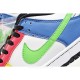 Nike DUNK LOW "Free 99 White Yellow Green Blue Pink"