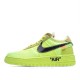 Off-White x Nike Air Force 1 Low Yellow Green