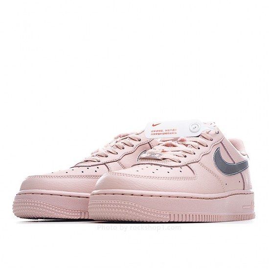 Nike Air Force 1 Pink Silver Hook