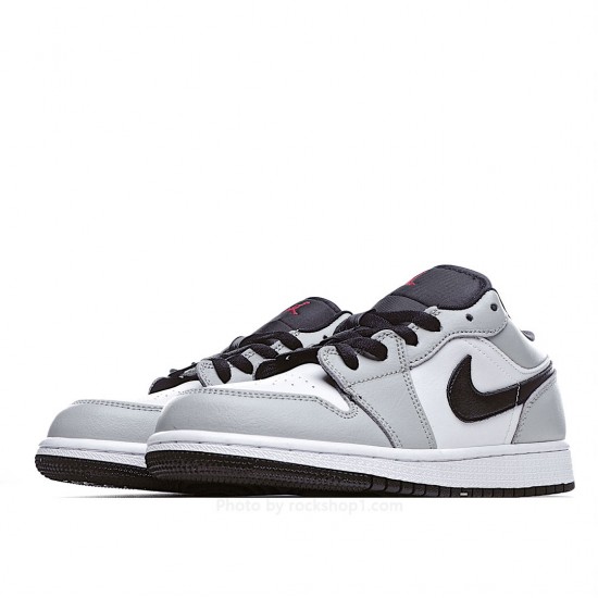 Air Jordan 1 Low GS 'Light Smoke Grey'