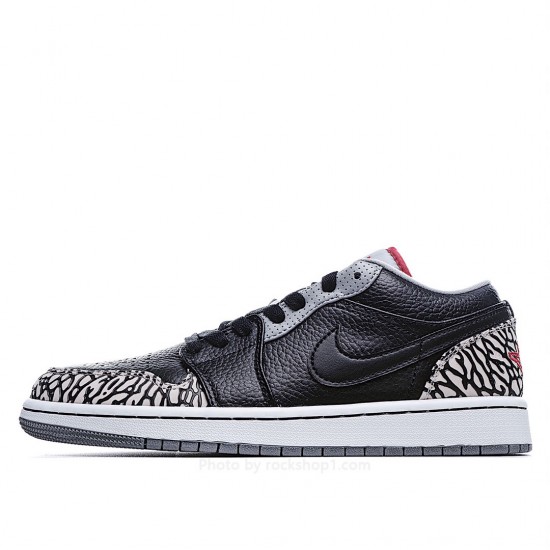 Air Jordan 1 Phat Low 'Black Cement'