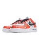 Nike Air Force 1 Low'07 White Red Black Low Top Sneakers