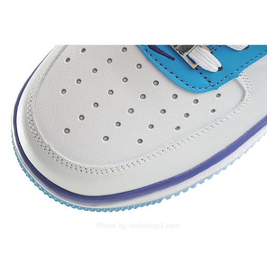 Nike Air Force 107 Low White Blue Purple Low Top