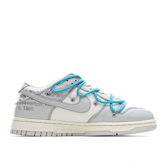 Nike 0ff-White x Nike Dunk Low "02 of 50" OW White Grey