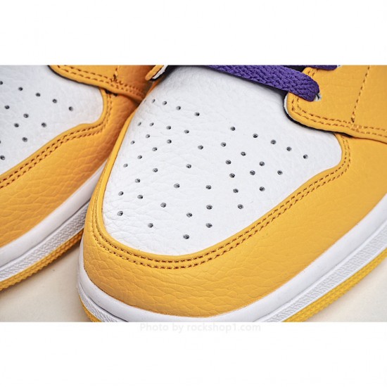 Air Jordan 1 Mid GS 'Lakers'