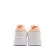 Nike Air Force 1 White and Orange