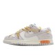 Nike SB Dunk OFF-WHITE Grey-Yellow-Blue