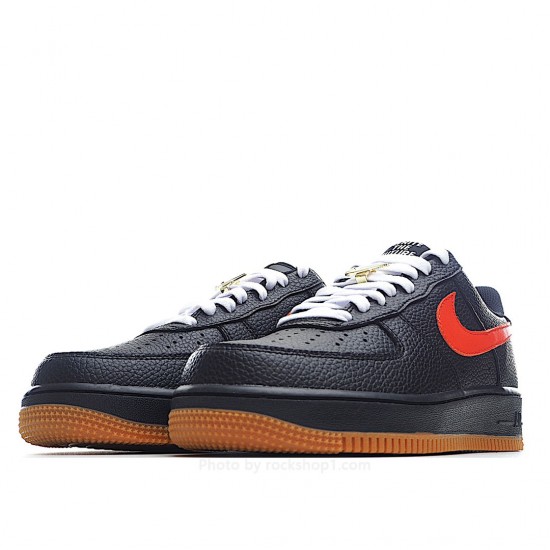 Nike Air Force 1 Black Red