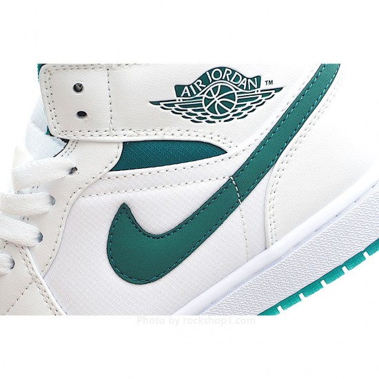 Air Jordan 1 Mid 'Mystic Green'