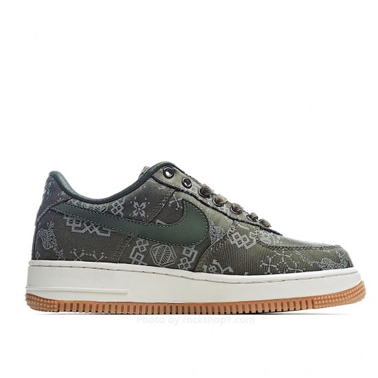 Nike CLOT X Nike Air Force 1 Green Silk