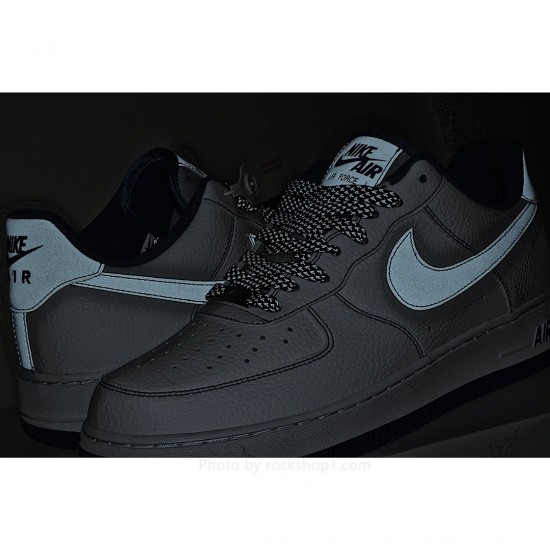 Nike Air Force 1 Low Top Sneakers 3M Reflective