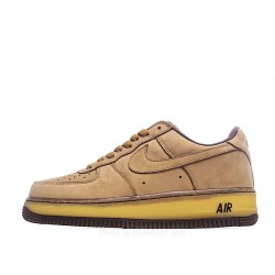 Nike Air Force 1 Low Retro SP Wheat Mocha Low Top Sneakers