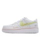 Nike Air Force 107 Low White Green Low Top