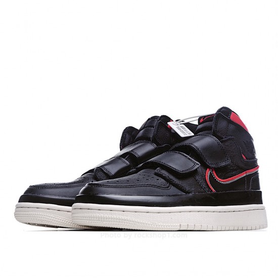 Air Jordan 1 Retro High Double Strap 'Black Red'