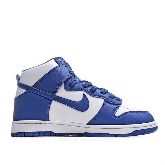 Nike Dunk High Syracuse White and Blue High Top