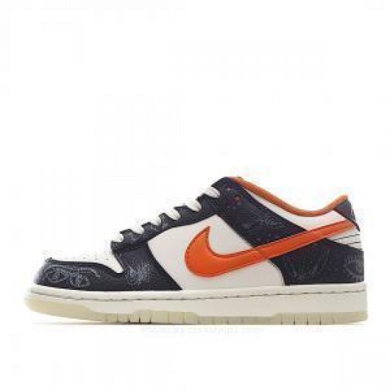 Nike Dunk SB Low Black And White Orange