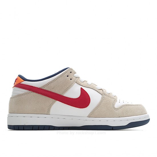 Nike SB Dunk Low RPO "CRIMSON Low Top Sneakers Rice White Red 304292-161