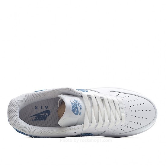 Nike Air Force 1 White and Blue