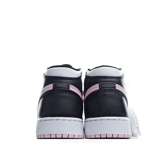 Air Jordan 1 Mid GS 'White Light Arctic Pink'