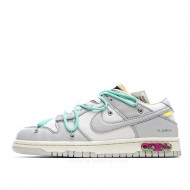 Nike 0ff-White x Nike Dunk Low "04 of 50" OW White Grey