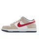 Nike SB Dunk Low RPO "CRIMSON Low Top Sneakers Rice White Red 304292-161