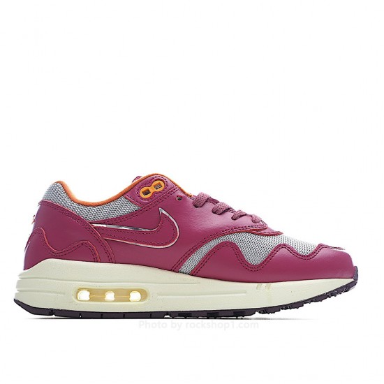 Patta x Nike Air Max 1 Running Shoe Wine Red