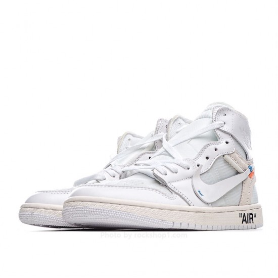 Off-White x Air Jordan 1 Retro High OG 'White' 2018