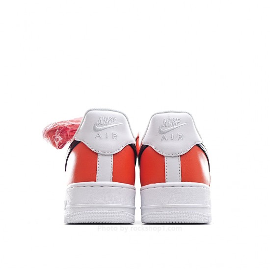 Nike Air Force 1 Low'07 White Red Black Low Top Sneakers