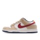 Nike SB Dunk Low Low Top Sneakers White Grey