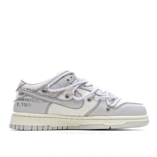 Nike 0ff-White x Nike Dunk Low "03 of 50" OW White Grey