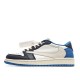 Travis Scott x Fragment x Air Jordan 1 Low "Military Blue" Lightning Barb