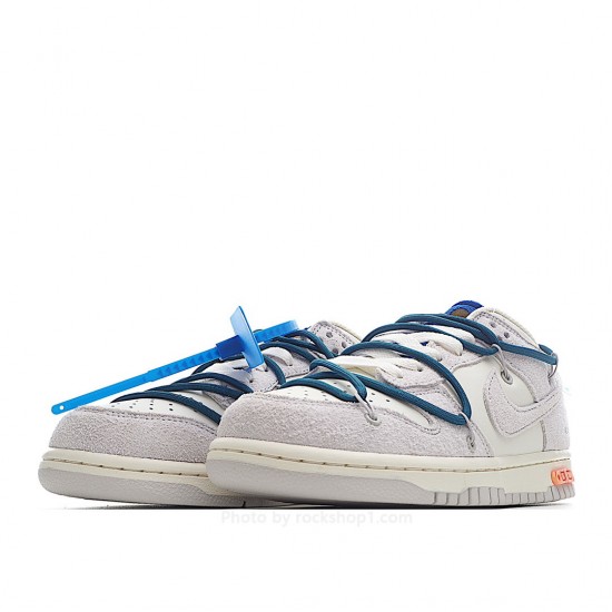 Nike SB Dunk OFF-WHITE Grey Blue