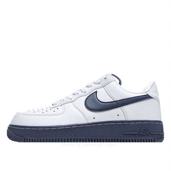 Nike Air Force 107 Low USA White and Blue Low Top