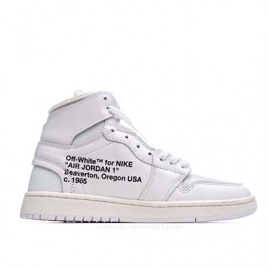 Off-White x Air Jordan 1 Retro High OG 'White' 2018