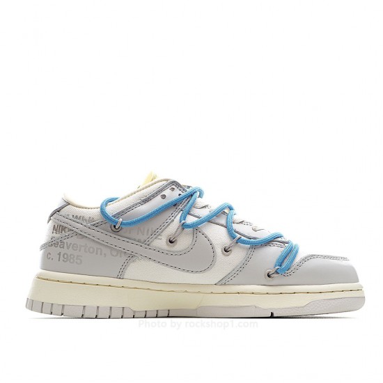 Nike 0ff-White x Nike Dunk Low "02 of 50" OW White Grey