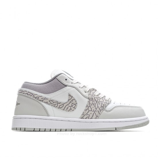 Air Jordan 1 Low Premium 'Elephant Print'