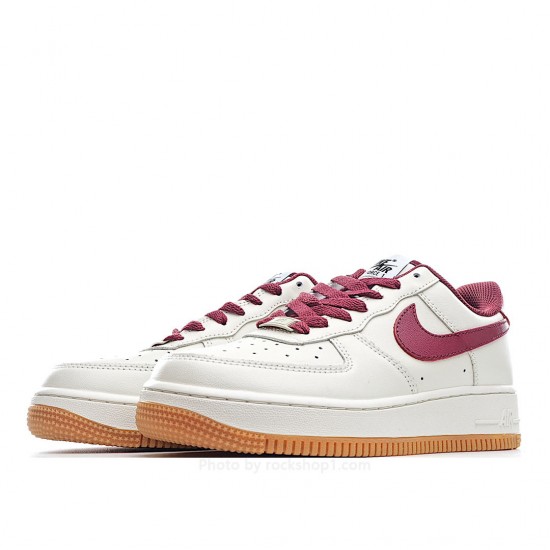 Nike Air Force 107 Beige Red Yellow