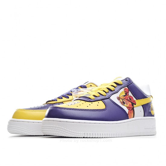 Nike Air Force 107 Purple Sneakers