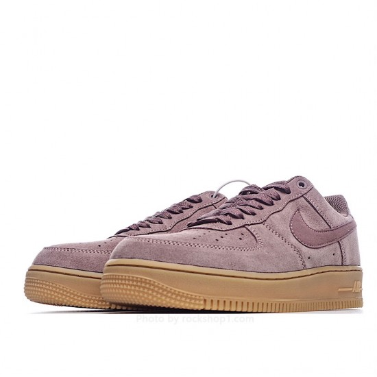 Nike Air Force 1 07 Low Top Sneakers Dark Pink